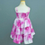 Kit de vestidos adulto Madalena e infantil Amanda Flores Fucsia [P.E] - comprar online