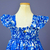 Vestido Infantil Helena Florata Azul na internet