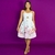 Vestido adulto Leticia Bosque Branco - loja online