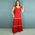 Kit de vestidos Lily Vermelho adulto e infantil - comprar online