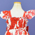 Kit de Vestidos Adulto Rose e infantil Livia Floral Vermelho - loja online