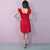 Vestido Adulto Ágata Vermelho - Miss Li