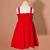 Vestido infantil Luci Vermelho - comprar online