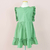 Vestido Infantil Catarina verde-militar - loja online