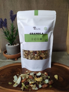 Granola LowCarb Premium Grãos de Vida 440g Pacote Econômico.