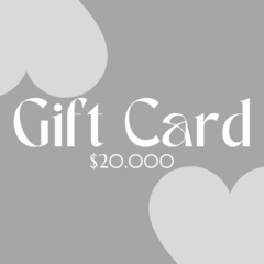 Gift Card $20.000