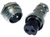 Kit Conector Mike Macho-Femea 2 pinos