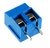 Conector Borne KRA 2 vias 180 Graus Azul - comprar online