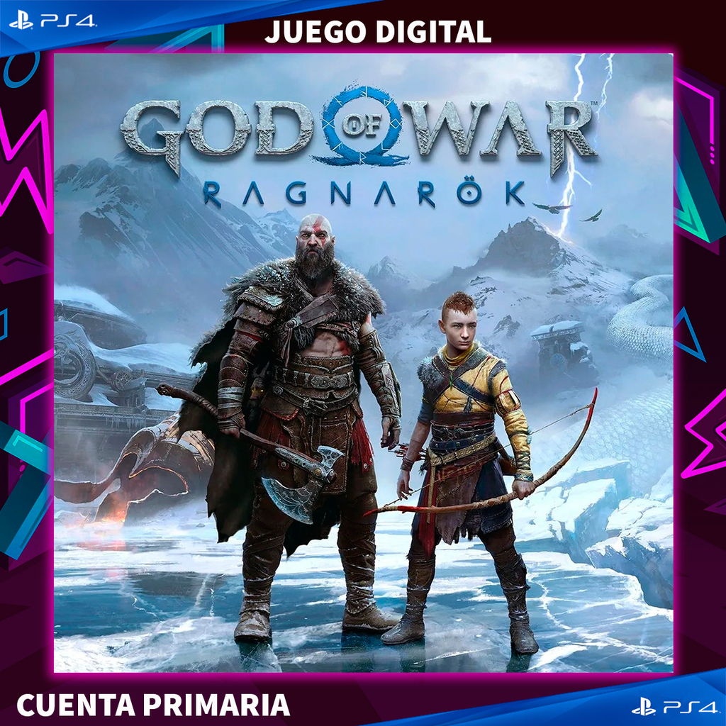 GOD OF WAR RAGNAROK - PS4  CUENTA PRIMARIA - DAFT LAND