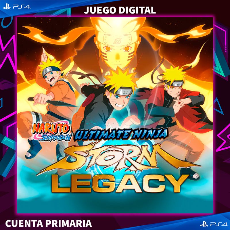 NARUTO SHIPPUDEN: ULTIMATE LEGACY COLLECTION - PS4 | CUENTA PRIMARIA