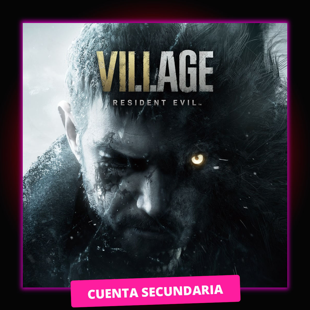 CUENTA SECUNDARIA  RESIDENT EVIL VILLAGE - PS4