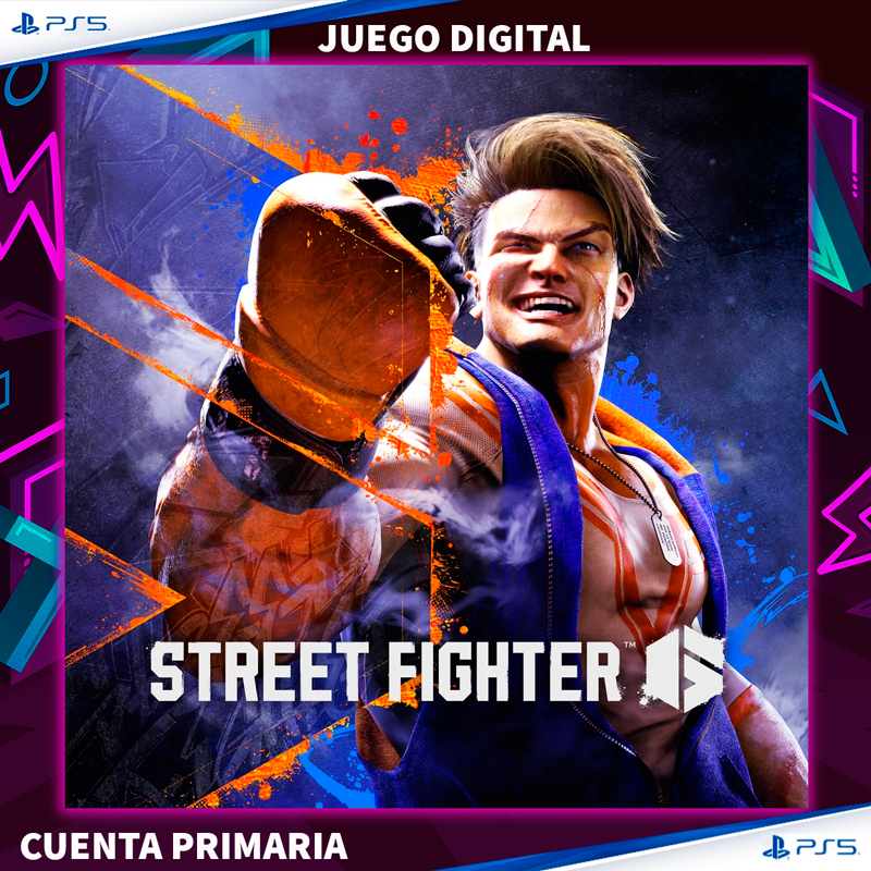 STREET FIGHTER 6 - PS5  CUENTA PRIMARIA - DAFT LAND