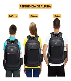 Mochila Bolsa Masculina Notebook Impermeável Reforçada