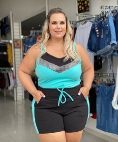 Conjunto Feminino (blusa +Short) Kit 6 Plus size Atacado - loja online