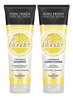 Kit Shampoo/cond Go Blonder Lightening Jf Sheer Blonde 245ml