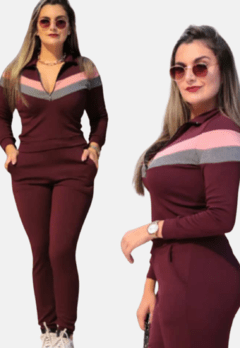 Kit 6 Conjunto Quentinho Blusa De Frio e Calça Atacado - loja online