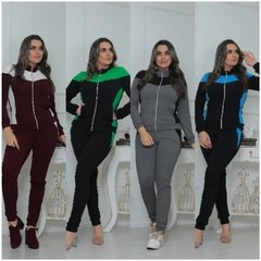 Conjunto Moletinho Feminino Inverno Frio Malha Crepe Promoçã - Summer Body Brazil comercio de roupas Ltda