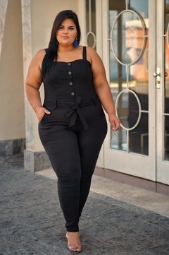 Macacão Feminino Longo Social Plus Size - comprar online