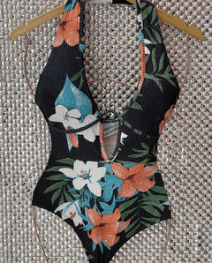Body Feminino Com Decote V Detalhe Em Aro E Bojo - Summer Body Brazil comercio de roupas Ltda