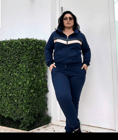 Conjunto Inverno Feminino Com Zíper Frio Plus Size Grande