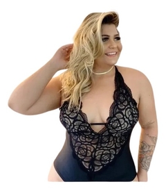 Body Decotado Plus Size Alçinha Grande Feminina Blusas na internet
