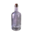 Botella de vidrio gin natural 750cc con tapa corcho