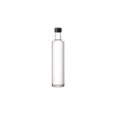 Botella cilíndrica nat x250cc x24 unidades con tapa plástica