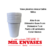 Vaso plastico 180cc descartable blanco x 25 unidades - comprar online