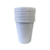 Vaso plastico 180cc descartable blanco x 25 unidades