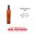 Botella cilíndrica ambar x250cc x24 unidades con tapa plástica y tapón inserto - comprar online