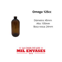 Omega ámbar x125cc con valvula spray x10 unidades en internet