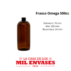 Omega ámbar x500cc válvula spray x10 unidades - comprar online