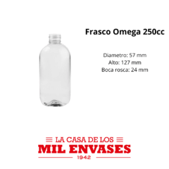 Omega cristal x250cc válvula spray x10 unidades - comprar online