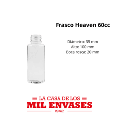 Heaven cristal x60cc con válvula crema x10 unidades - comprar online