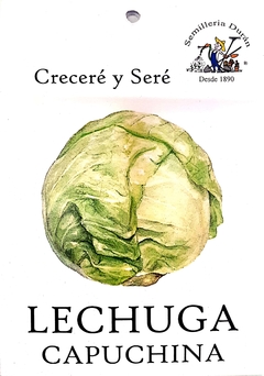 Sobre Semilla Huerta- Lechuga Capuchina