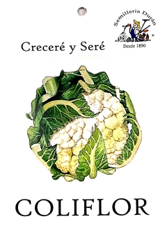 Sobre Semilla Huerta- Coliflor