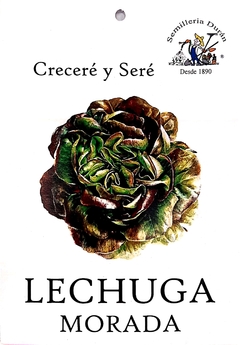 Sobre Semilla Huerta- Lechuga Morada