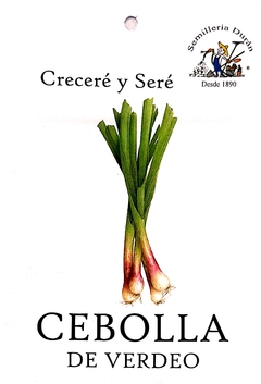 Sobre Semilla Huerta- Cebolla de Verdeo