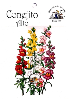 Sobre Semilla Florales- Conejito Alto