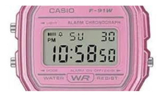 Reloj Casio Vintage F91ws-4df Agente Oficial en internet
