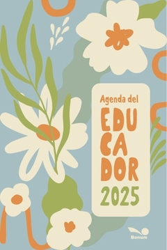 Agenda del Educador 2025 (Tapa flores)