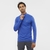 Remera Térmica Salomon Explore Seamless ½ cierre Azul Hombre (17354) - liceodeportes