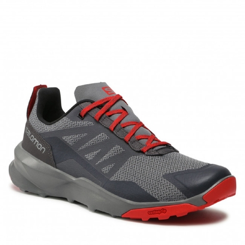 Zapatilla Salomon Patrol Gris-Rojo Hombre (416786)