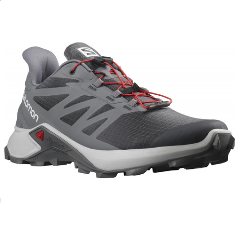 Zapatilla Gris Salomon Supercross 3 Hombre (414504)