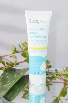 Mascarilla Facial + Exfoliante con Acido Hialuronico - RubyRose