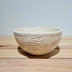 Bowl Textura Crema - comprar online