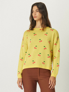 Sweater BRIANA - Amarillo. en internet