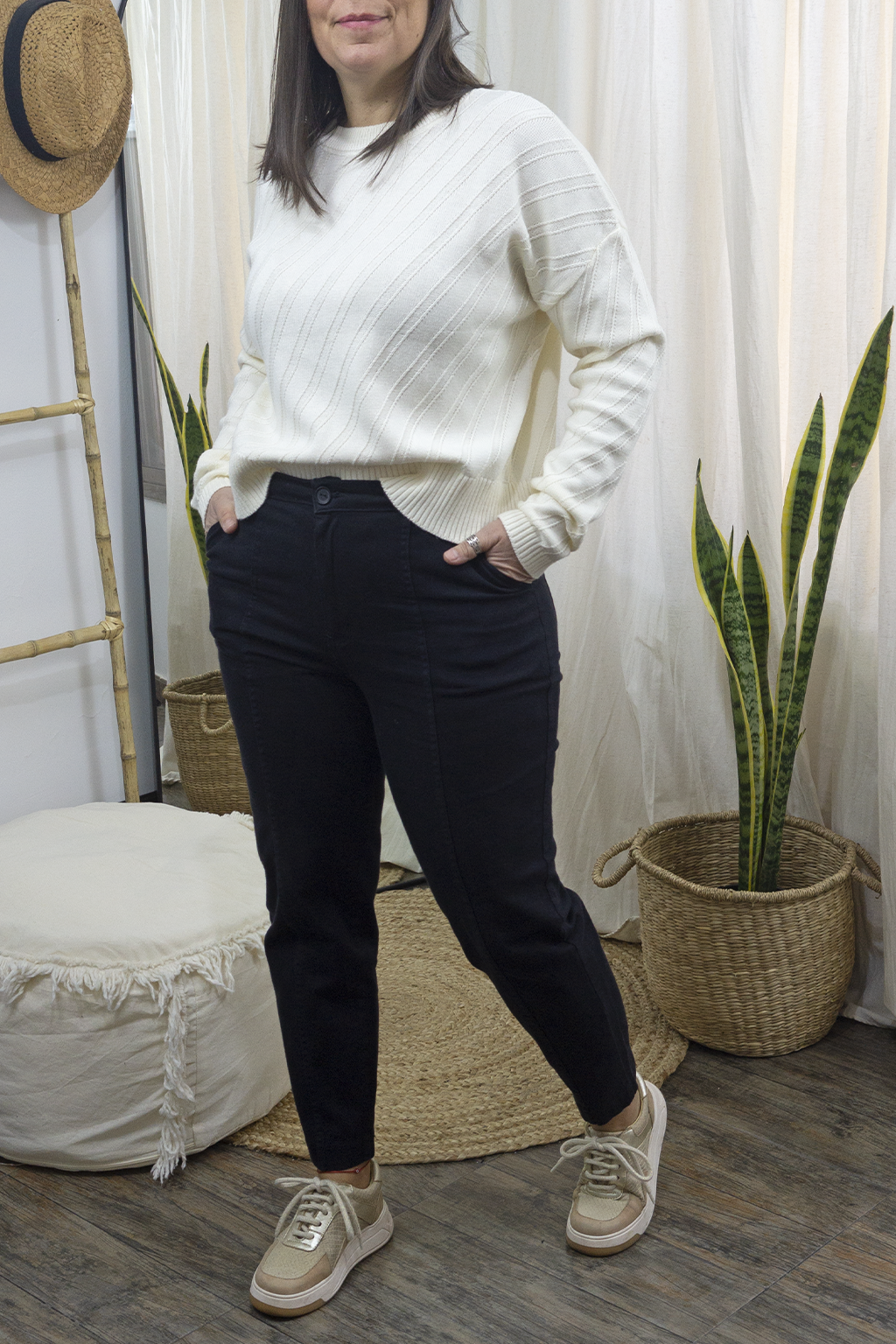 Pantalon Lisboa Gabardina Mujer Comodidad y Estilo
