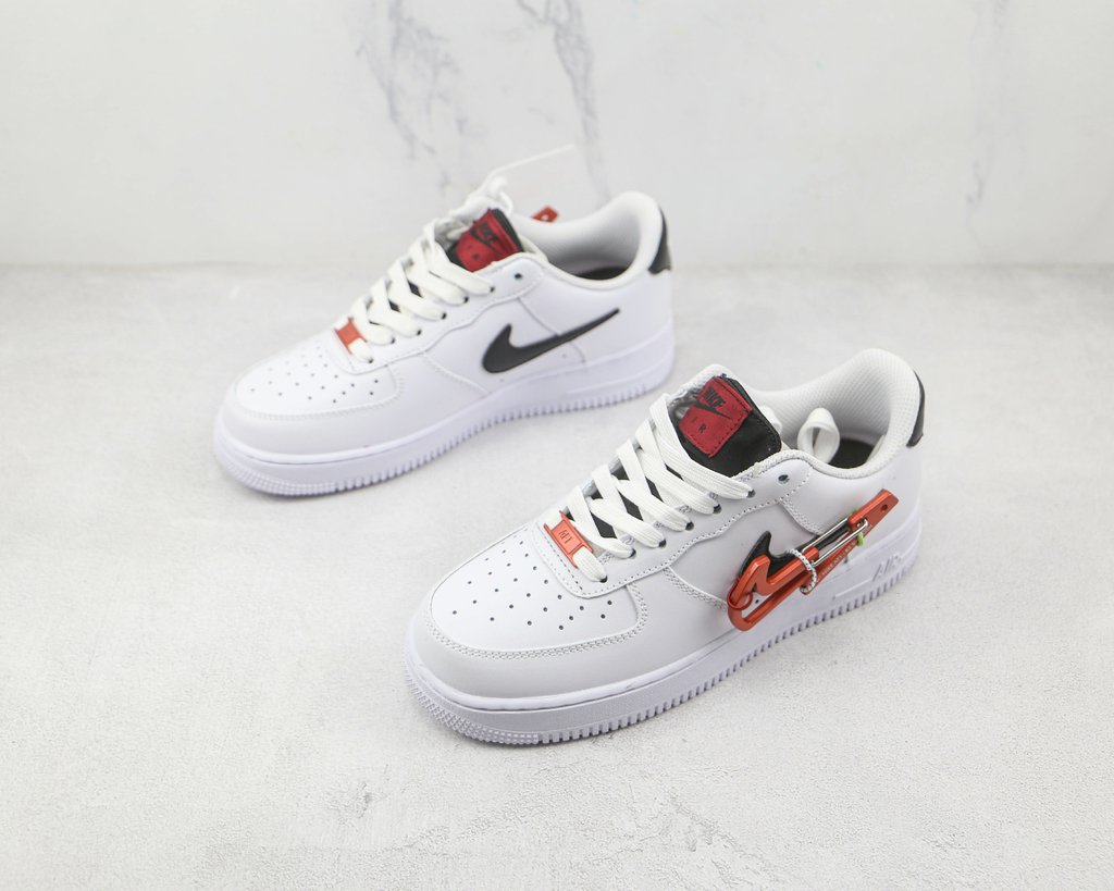 Air Force 1 Low Carabiner Swoosh Red DAIKAN