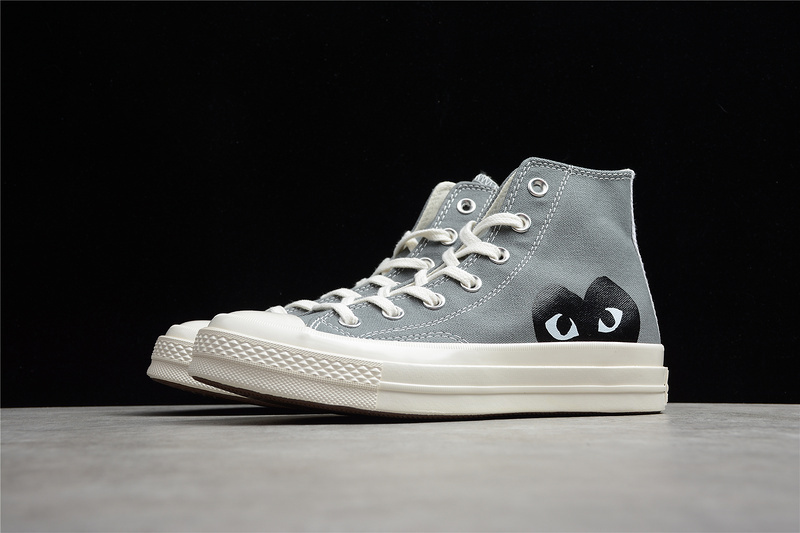 Converse Chuck Taylor All Star 70 Hi Comme des Garcons PLAY Grey